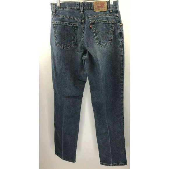 Women's Levi's Classic Relaxed Fit Stretch 550 Jeans Tapered Leg Size Medium - Picture 2 of 7